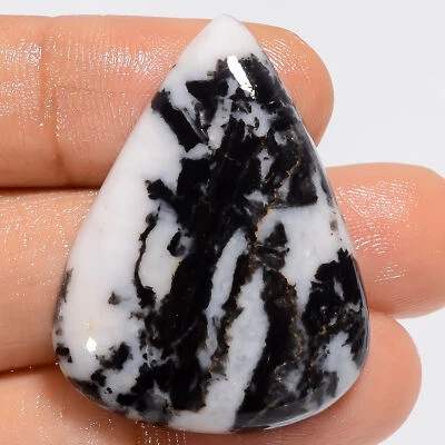 100% Natural Buffalo Turquoise Pear Cabochon Gemstone 45 Ct. 35X26X6 mm EE-47948 - Image 1 of 2