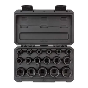 TEKTON 1/2 Inch Drive 6-Point Impact Socket Set, 17-Piece (5/16-1-1/4 in.) | ... - Picture 1 of 5