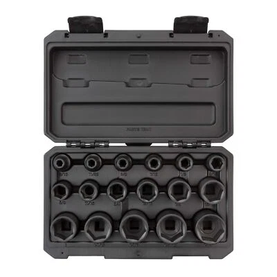 TEKTON 1/2 Inch Drive 6-Point Impact Socket Set, 17-Piece (5/16-1-1/4 in.) | ... - Image 1 of 4