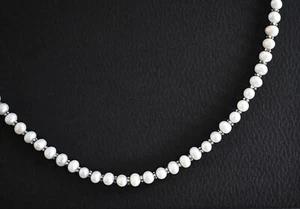 🆕Collar de cuentas de plata de ley primera perla infantil colección LAGOS KINDER 17" - Imagen 1 de 14