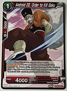 DBS CCG Android 20, Order to Kill Goku - Perfect Combination - Picture 1 of 2