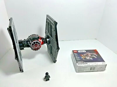 LEGO Star Wars LOT: FO TIE Fighter 75101 + Sealed box Millennium Falcon 75295. - Image 1 of 4