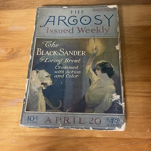 The Argosy Issued Weekly - April 20, 1918 - Pulp Magazine - Picture 1 of 7