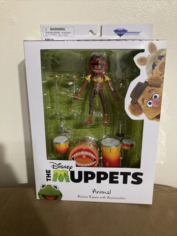 NEW Diamond Select Toys 84314 Disney The Muppets ANIMAL with Accessories Figure Cover