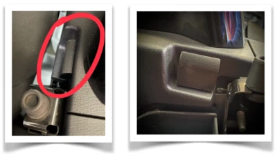 MX-5 ND Mk4 Soft Top Roof Rubbing Prevention Wedges - Image 1 of 2