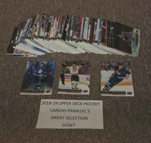 JACK EICHEL 2018-19 18-19 UPPER DECK CANVAS PARALLEL #C9 SABRES - Picture 1 of 1