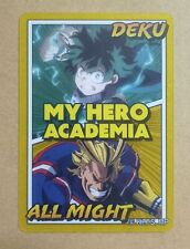 My Hero Academia Wafer Clear Card 2-23 Izuku Midoriya & All Might