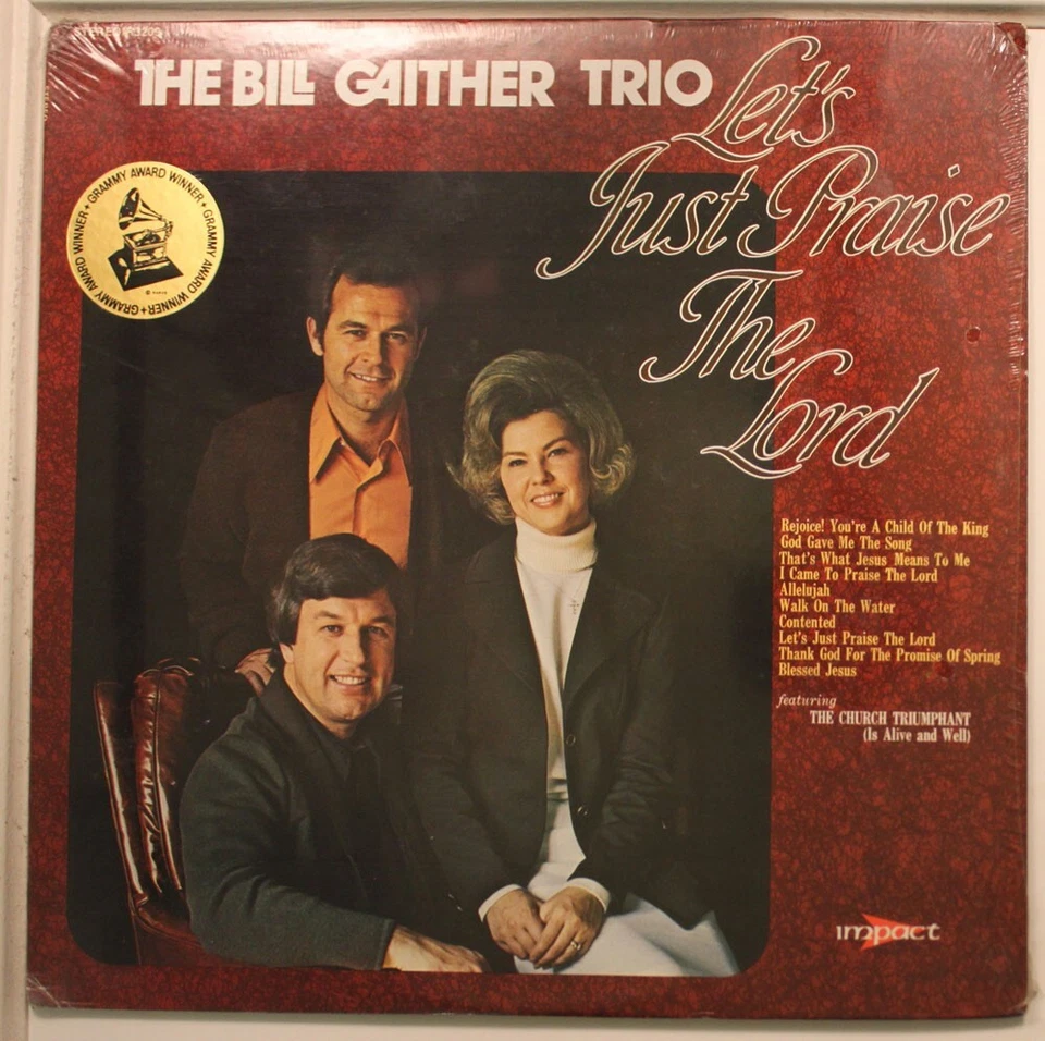 The Bill Gaither Trio Lp Let'S Praise The Lord On Impact - Sealed / sealed - Image 1 of 1