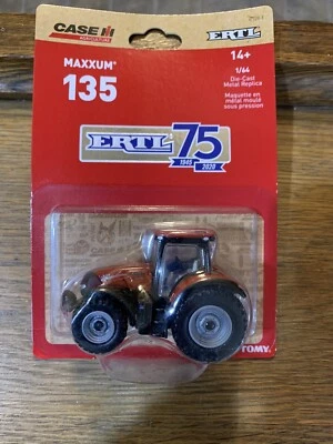 ERTL CASE IH Maxxum 135 75th Anniversary Special Edition! 1/64 Scale - Image 1 of 3