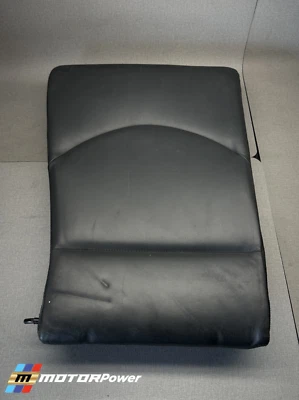 BMW E46 M3 2001-2006 cupé asiento trasero izquierdo pasajero negro genuino 52207902132 Foto 1 de 4