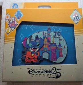 Mini prendedor jumbo trimestral Disney Le3000 Disney Le3000 2025 Stitch 70 - Imagen 1 de 1