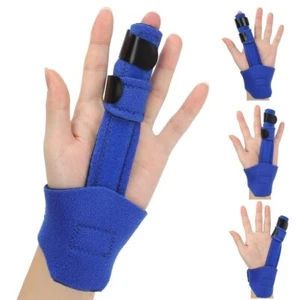 Adjustable Trigger Finger Splint Support Relief Pain Brace Fracture Recovery Fix - Picture 1 of 14