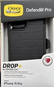 Otterbox Defender Pro w/ Holster for iPhone 11 Pro - Black - Picture 1 of 4