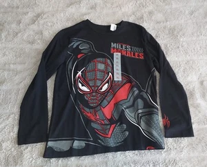 Old Navy Licensed Pop Culture Graphic T-Shirt for Kids Miles Morales 14-16 XL - Picture 1 of 5