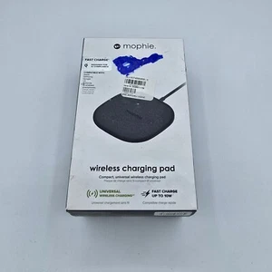 Mophie 10w Qi Fast Charge Wireless Charger, Black - Photo 1 sur 9