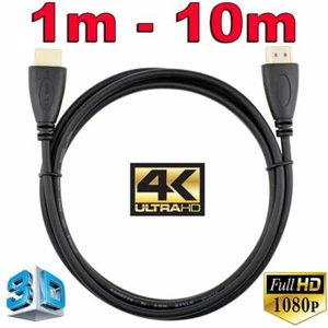 Premium HDMI Cable v2.0 Ultra HD 4K 2160p 1080p 3D High Speed Ethernet ARC HEC - Picture 1 of 16