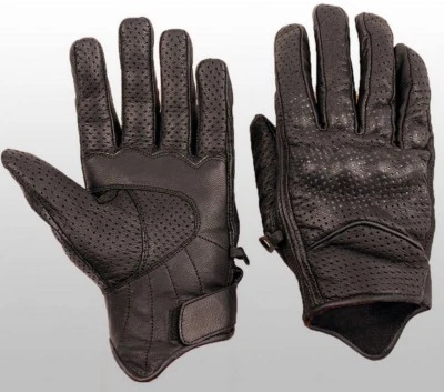NEUE LEDER MOTORRADHANDSCHUHE BIKER S-3XL MOTORRAD HANDSCHUHE - ECHTES RINDLEDER - Bild 1 von 2