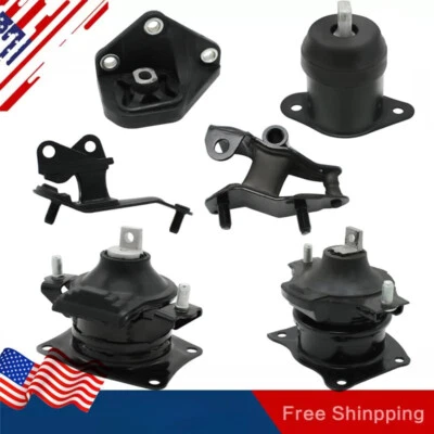 Engine Motor Mount 6pc Set For 2006 Honda Accord 2.4L A4509 A4510 A4516 - Image 1 of 4