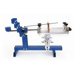Máquina de serigrafía curvada manual máquina de serigrafía circular - Imagen 1 de 12