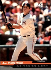 2005 Leaf Minnesota Twins Baseball Card #113 A.J. Pierzynski