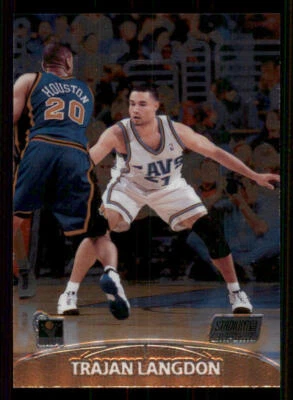 1999-00 Stadium Club Chrome #142 Trajan Langdon RC - Image 1 of 2