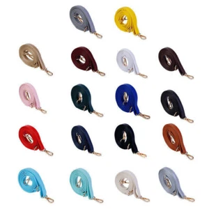 1.5cm PU Leather Shoulder Purse Crossbody Handbag Adjustable Bag Strap Replace - Picture 1 of 18