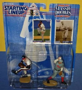 1997 Classic Doubles GREG MADDUX Atlanta Braves CY YOUNG Red Sox Startaufstellung - Bild 1 von 3