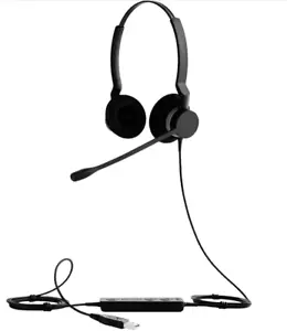 Jabra BIZ 2300 Duo USB MS Headset 2399-823-109 BIZ2300 - Picture 1 of 2