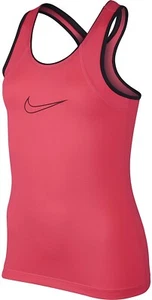 Nike Pro Niños Mayores Niñas 188554 Entrenamiento Tanque Corredor Rosa Negro Talla M - Imagen 1 de 2