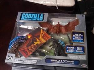 GODZILLA KING OF THE MONSTERS~GODZILLA & ET RODAN~JUEGO DE 7 PIEZAS~2019 NUEVO EN CAJA - Imagen 1 de 2