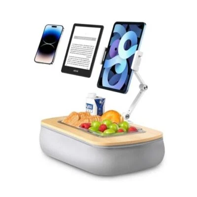  Tablet Kindle Stand Pillow, iPad Pillow Holder for Lap with Soft Bean Bag - Image 1 of 4