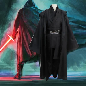 Adult Star Wars Obi-Wan Kenobi Jedi Knight Master Cloak Halloween Costume Outfit - Picture 1 of 14