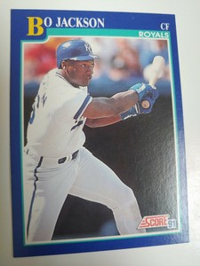 1991 Bo Jackson KC Royals Score #5 Baseball Card