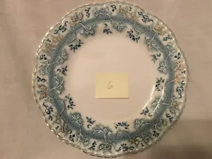 Johnson Brothers Bros. The Mikado Blue Gold 8 7/8" dinner plate #6 - Picture 1 of 4