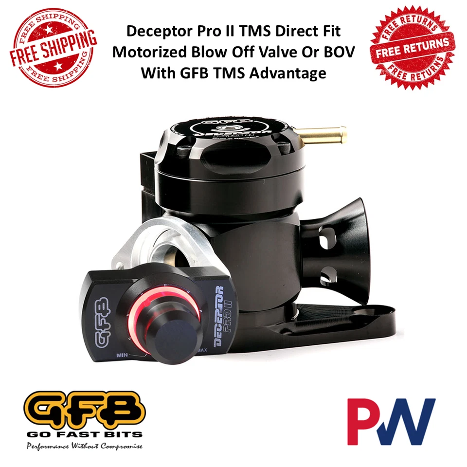 Válvula de soplado motorizada Go Fast Bits Deceptor Pro II TMS para Subaru WRX STI, XT Foto 1 de 4