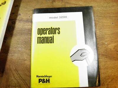 MANUAL OPERADOR GRÚA P&H 320H Foto 1 de 4