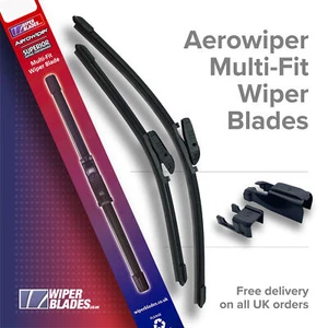 For Renault Kadjar HA, HL SUV Aerowiper 26"/17" Front Windscreen Wiper Blades - Picture 1 of 11