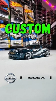 Custom Hotwheels Nissan 180sx - Image 1 of 4