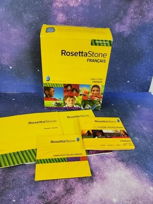 Rosetta Stone French Level 1-5 Mac & PC Francais - Image 1 of 4