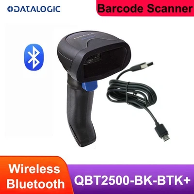 Datalogic QuickScan QBT2500-BK-BTK+ Bluetooth 2D Barcode Scanner w/ USB-C Cable - Image 1 of 4