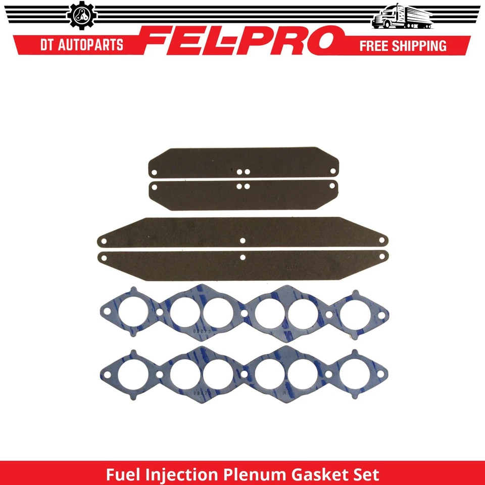Juego de juntas plenum de inyección de combustible Fel-Pro superior para Nissan 300ZX 1984-89 3,0 L V6 Foto 1 de 1
