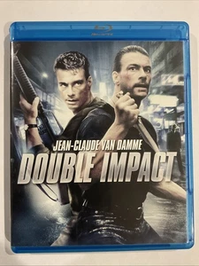 Double Impact (Blu-ray, 1991) Jean-Claude Van Damme VERY GOOD, FREE SHIPPING - Picture 1 of 2