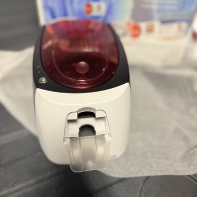 EVOLIS BADGY 200 ID CARD PRINTER UNTESTED NO AC ADAPTER - Image 1 of 4