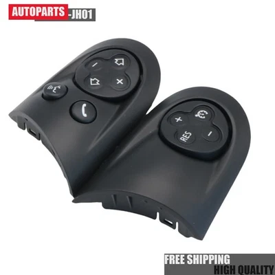 1 Pair new Steering Wheel Multifunction Control Switch Fits MINI Cooper R55-R61 - Изображение 1 из 4