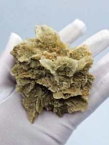 Gipskristall, Desert Rose 208g - eine einzigartige ukrainische Probe mit fluoreszierenden - Bild 1 von 11
