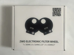 ZWO EFW Electronic Filter Wheel 7 Positions x 36mm EFW-7x36-II Astrophotography - Picture 1 of 7