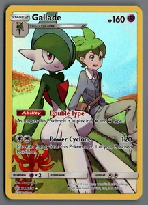 Gallade (Secret) 244/236 SM - Kosmische Finsternis Pokemon Karte - Bild 1 von 2