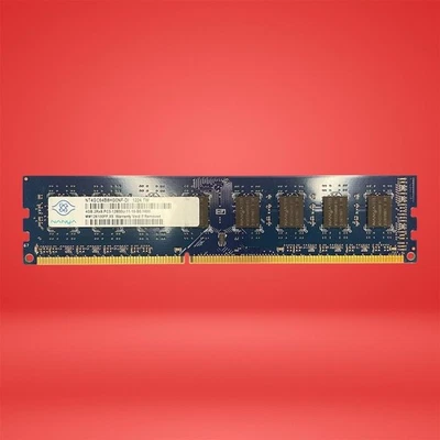 Nanya NT4GC64B8HG0NF-DI 4GB DDR3 PC3-12800U UDIMM Desktop RAM Memory Module - Image 1 of 4