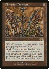 Phyrexian Processor Urza's Saga HEAVILY PLD Artifact Rare MAGIC CARD ABUGames