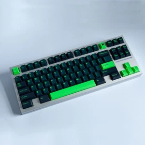 Double Shot PBT Cherry Profile Sound Wave Keycap Set For Mechanical Keyboard - Picture 1 of 12